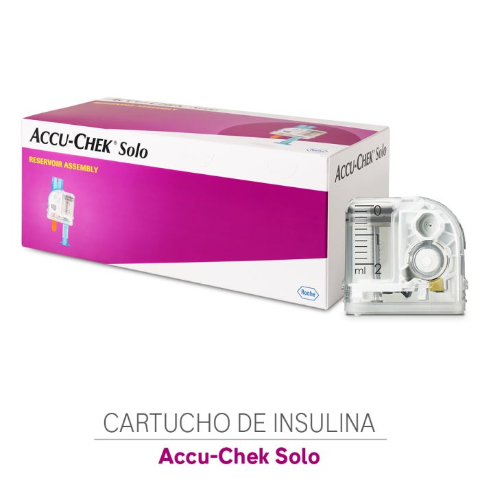 Caixa de Cartuchos Accu-Chek Solo