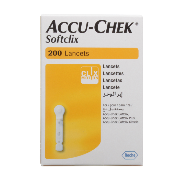Caixa c/ 200 Lancetas Softclix