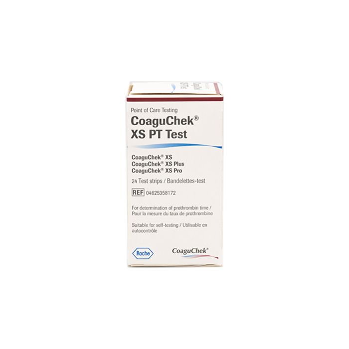 Tira CoaguChek XS 24 unids.
