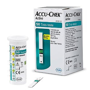 Tiras Accu Chek Active - Kit Com 3 Caixas (150 Tiras)