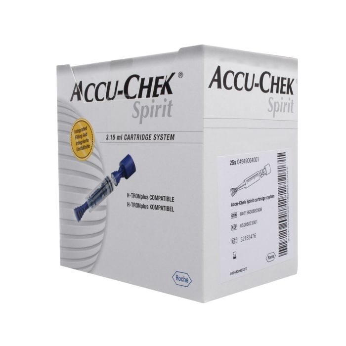 Cartuchos de insulina 3.15ml p/ Spirit Combo Caixa c/ 25