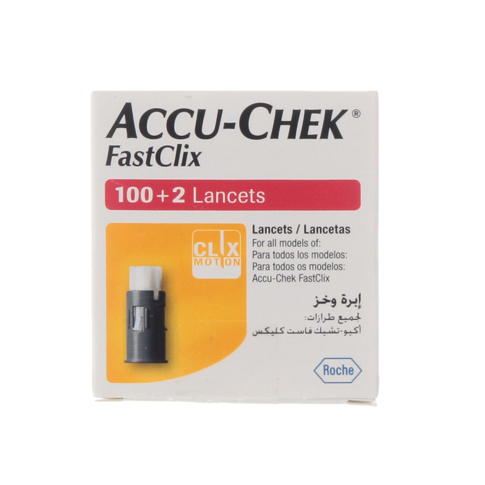 Caixa c/ 102 Lancetas FastClix