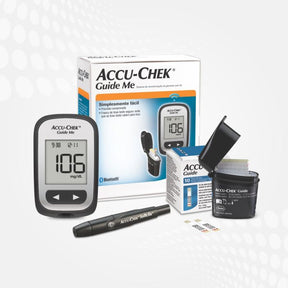 ACCU-CHEK Guide Me 10 ct Kit mg/dL SC - NOVO