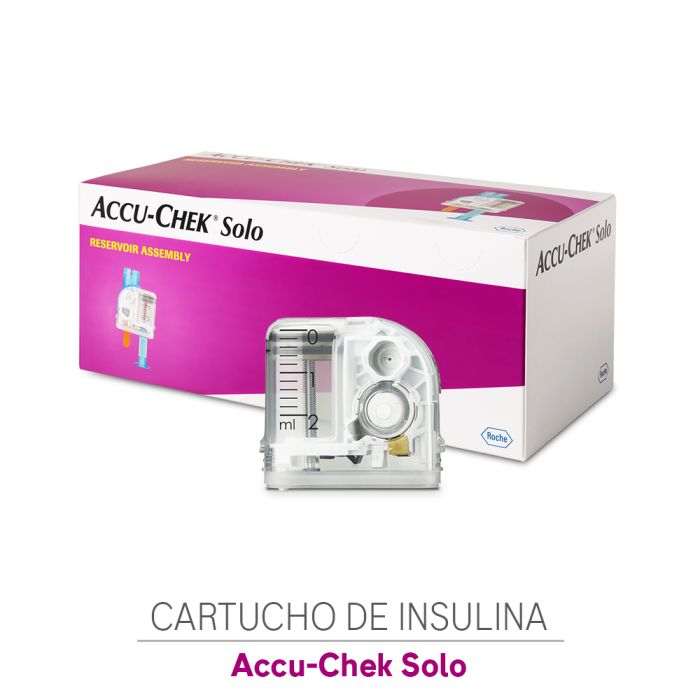 Caixa de Cartuchos Accu-Chek Solo