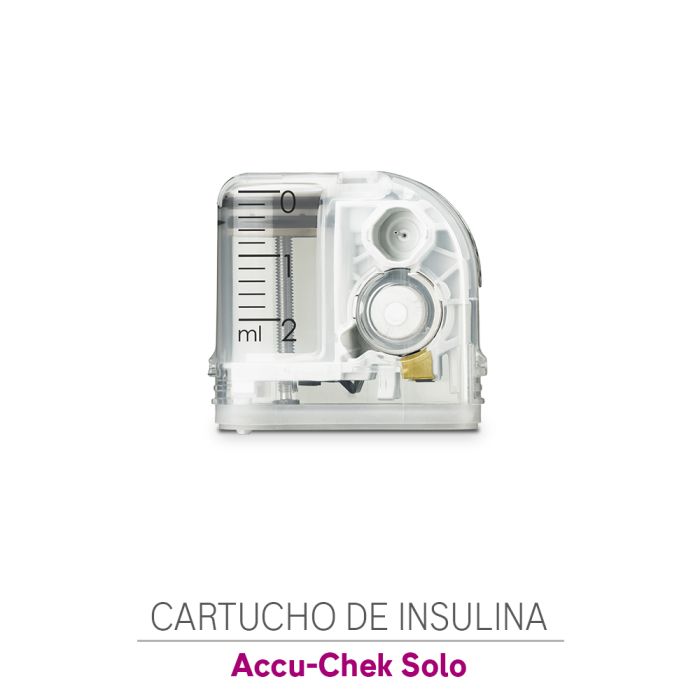 Caixa de Cartuchos Accu-Chek Solo