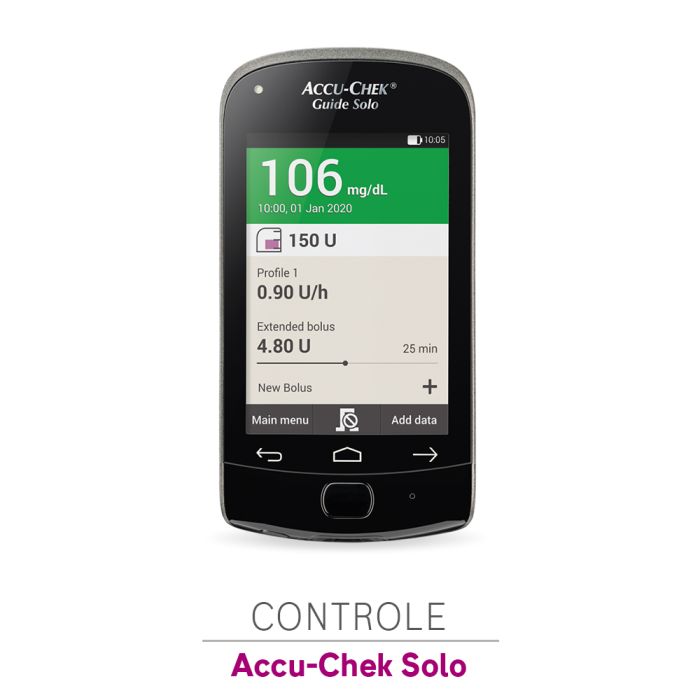 Controle Accu-Chek Solo