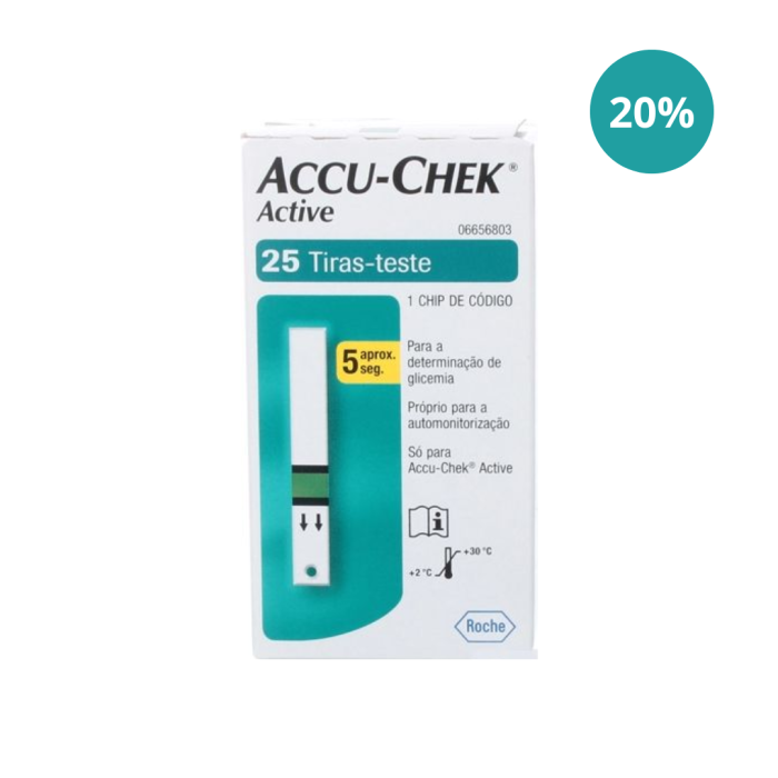 Caixa c/ 25 Tiras Active